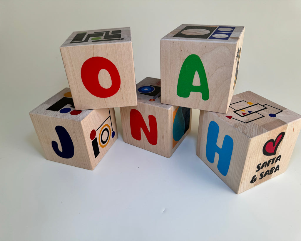 Baby Name Art Blocks