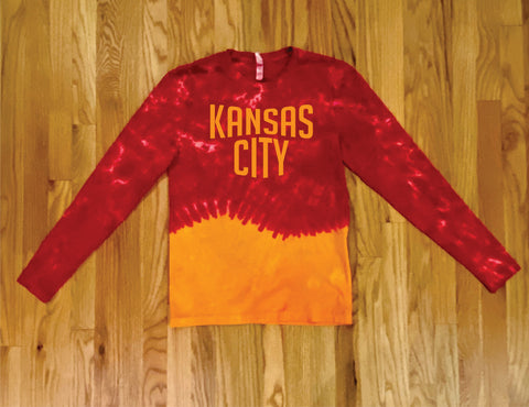 Kansas City Tie Dye - Long Sleeve